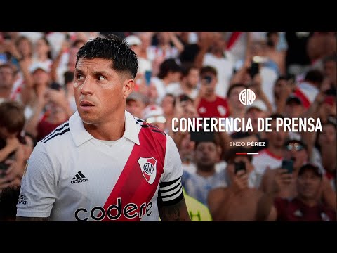 Enzo Pérez en conferencia de prensa | River 3 - Godoy Cruz 0
