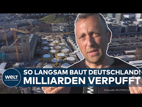 BAUSTELLE DEUTSCHLAND: Dreck, Milliarden, kein Ende! Diese Baustellen machen Bürger wahnsinnig!