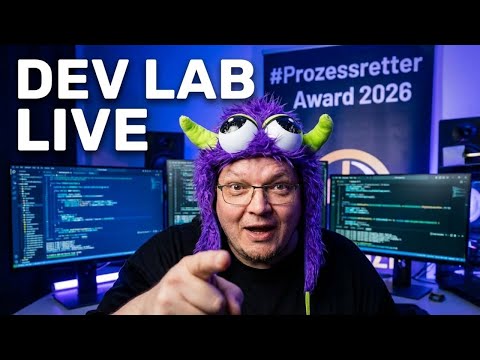 DEV LAB NERD STREAM: #Prozessretter Award 2026 - Das macht Andreas Zill live