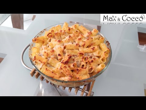 PASTA al FORNO BIANCA con SALSICCIA e BESCIAMELLA