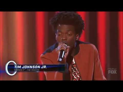 Tim Johnson jr (Earned it By THE WEEKND)  FROM THE FOUR