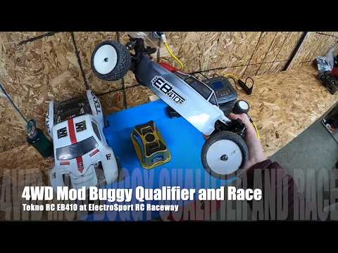 Tekno EB410 4WD Buggy First 2020 Qualifier and A-MAIN Race @ ElectroSport RC Raceway  - Netcruzer RC