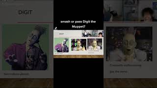 Smash or Pass Digit the Muppet? #shorts #muppets