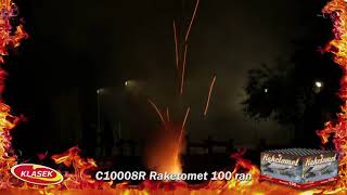 Ohňostrojový kompakt Raketomet 100 ran