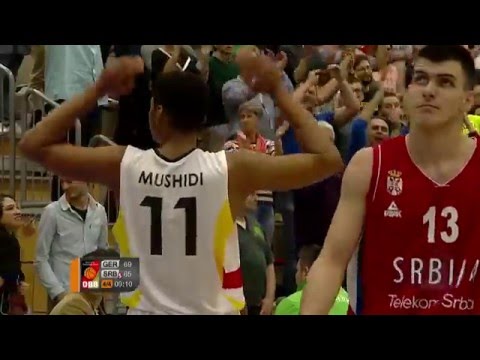 Kostja Mushidi - MVP at the 2016 Albert Schweitzer Tournament