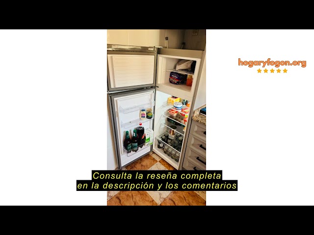 Vídeo relacionado con Svan Frigorífico Estandar, 2 Puertas, Inox, SF145503EX, Capacidad 206 Litros, Puerta Reversible, Bajo Nivel Sonoro, Eficiencia Energética Clase E