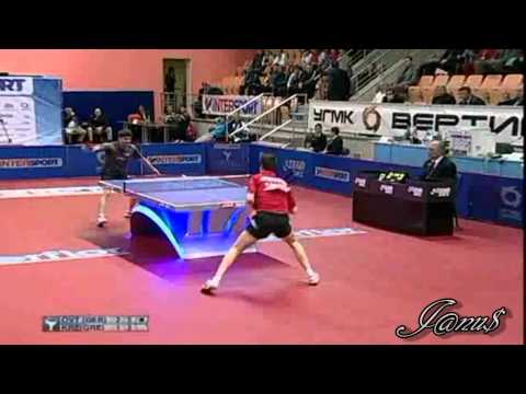 2011 European Super Cup (SF) KREANGA Kalinikos - OVTCHAROV Dimitrij [Full Match|Short Form]