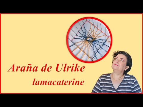 Araña de Ulrike /Ojo de Horus (5 patas) - Curso encaje de bolillos