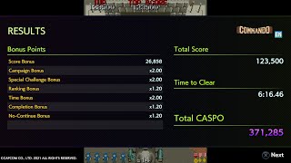 Commado Beaten In 6:16.46 (Speedrun) - Capcom Arcade Stadium (Rapid Fire, Very Fast, Rewind) [PS4]