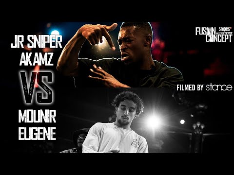 AKAMZ & JR SNIPER vs MOUNIR & EUGÈNE - FUSION CONCEPT 2022 - 2nd Round - 3rd Battle