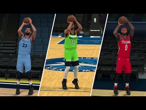 Who Is The Best Three Point Shooting Center In The NBA? NBA 2K18 Challenge! Video