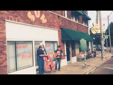 Travis Daggett & Russell Scott perform Elvis’ “That’s All Right” at Sun Studio in Memphis