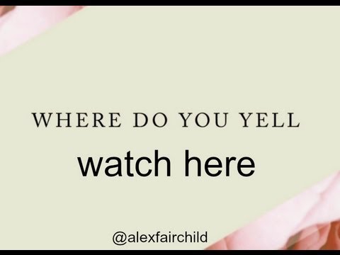 The Alexander Fairchild's Where Do You Go (offish lyric video ) OUT NOW !