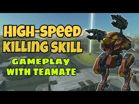 Phong Cách Mới Gây ST Với Tốc Độ Cao Trong BR - Skilled Kumiho Scourge Gameplay War Robots WR