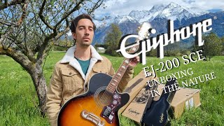 Video thumbnail for Unboxing Epiphone EJ-200 SCE VS + Epiphone 940-EJumbo Case by Federico Borluzzi