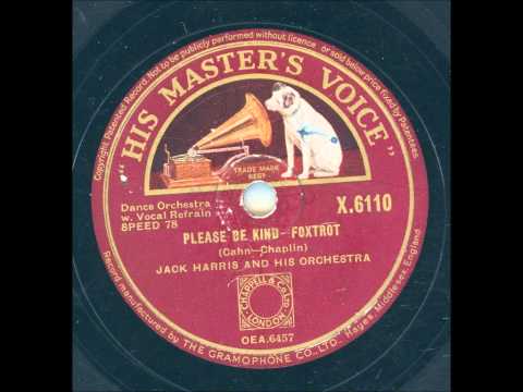 Jack Harris and his Orchestra - Please be kind