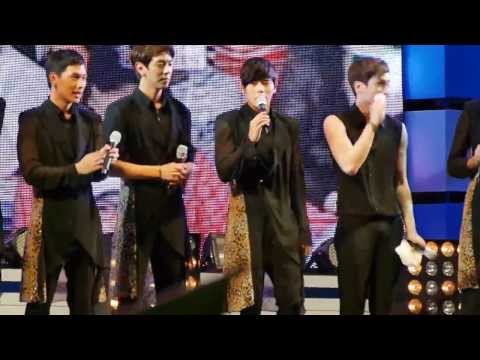 130814 ZE:A - Member introductions  (Blueone Kpop Dream Festival)
