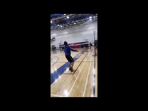 WOSSA Badminton 2018 Mixed Doubles Final: Sylvester/Zhang versus Pratt/Berg