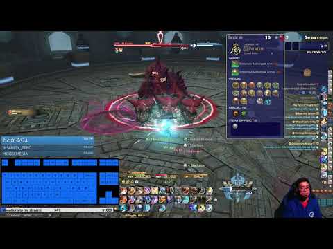 FFXIV - HoH Solo - Floor 70 Boss (PLD/Live Streamed/Clear) - Angelus Demonus