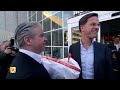 Dries Roelvink laat onuitwisbare indruk achter bij jarige Mark Rutte - RTL BOULEVARD