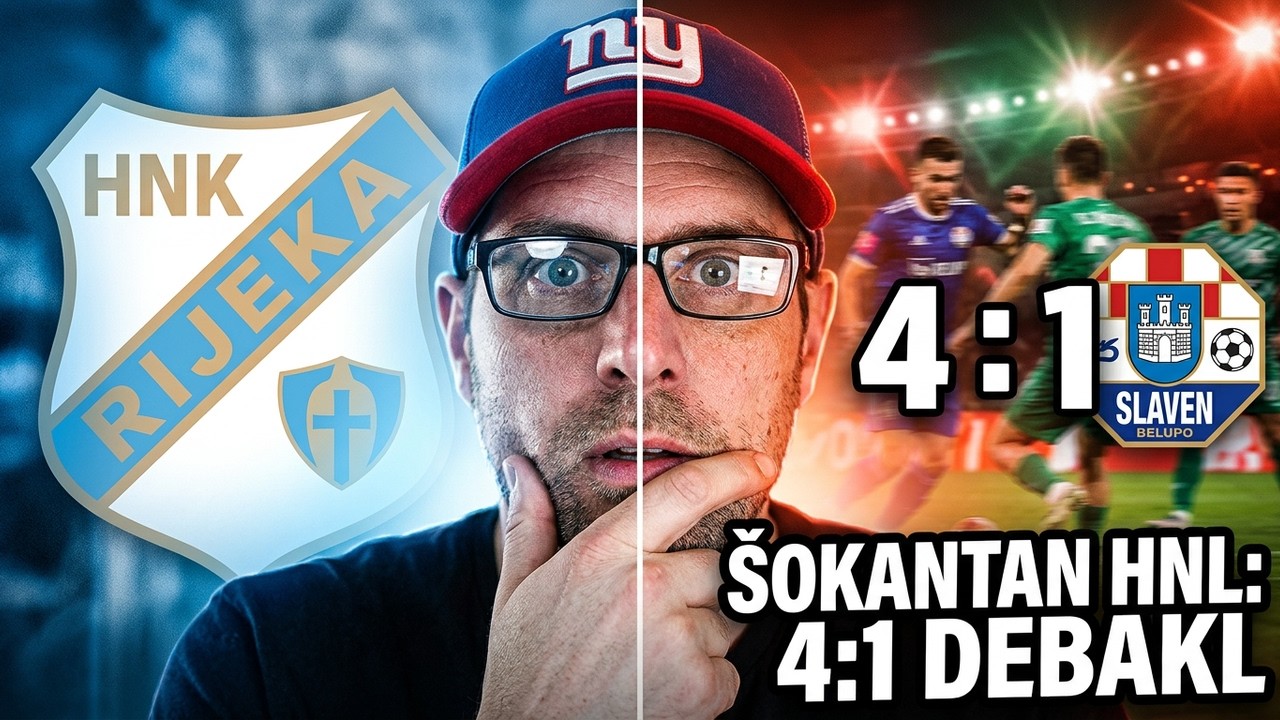 🔴Slaven Belupo - Rijeka 4:1! KATASTROFA ili samo loš dan? D.D.
