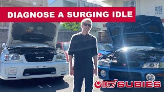 How to fix a surging idle on your Subaru