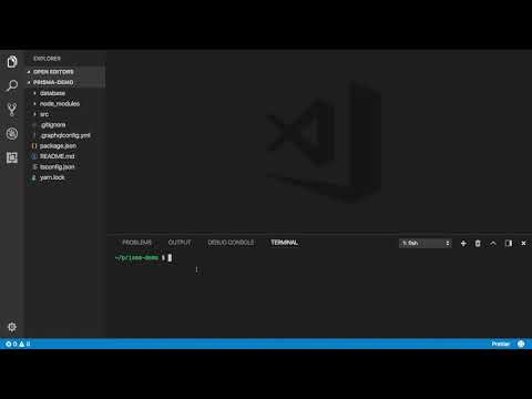 Prisma Demo - Building a GraphQL Server with TypeScript