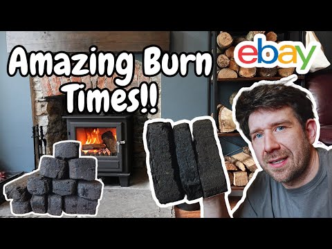 Ireland's Peat Briquettes BURN LONGER Than Wood Stove Logs