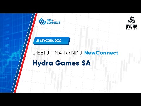 Debiut HYDRA GAMES S.A. na rynku NewConnect - 21 stycznia 2022 r.