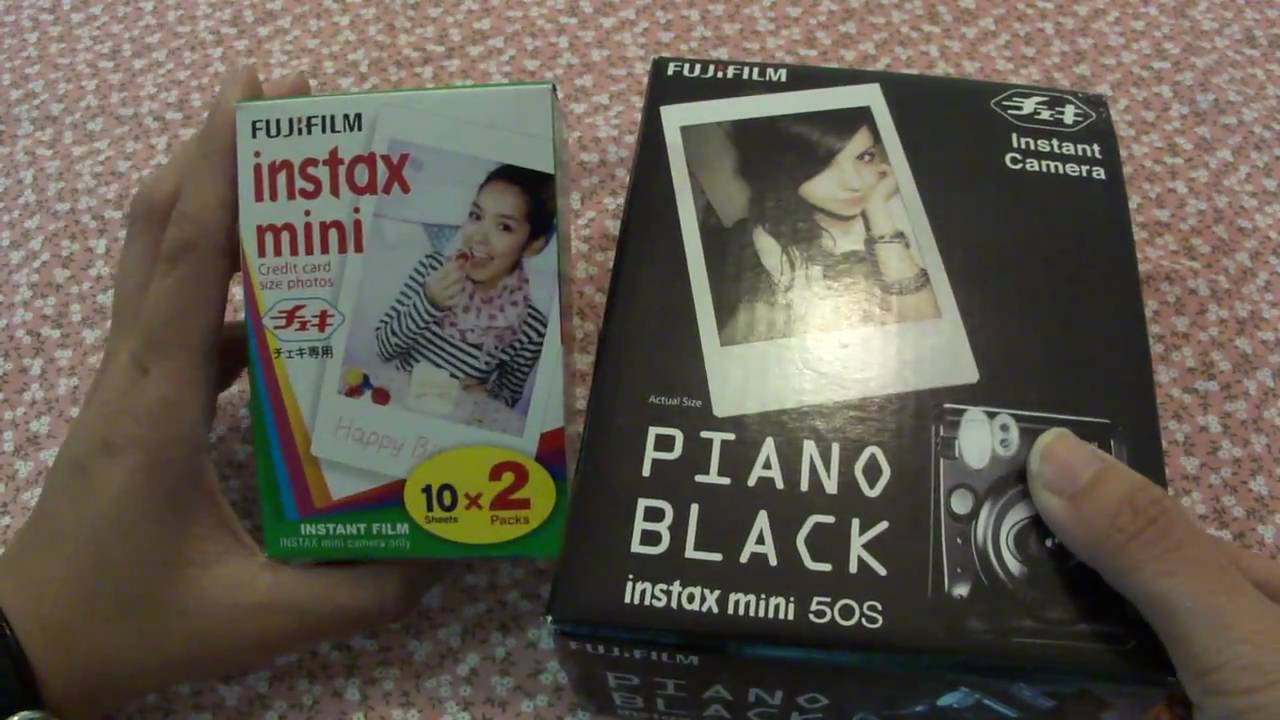 Fuji Instax Mini 50s - Un-boxing