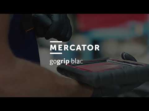 MERCATOR gogrip black – they will prove themselves in the workshop!