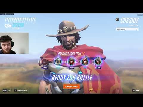 DAFRAN SHOWING HIS INSANE CASSIDY SKILL OVERWATCH 2 SEASON 16 GAMEPLAY