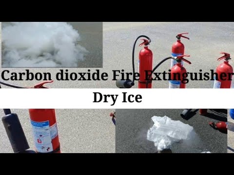 Solid Carbon dioxide | Fire Extinguisher | Dry Ice @travelglobes