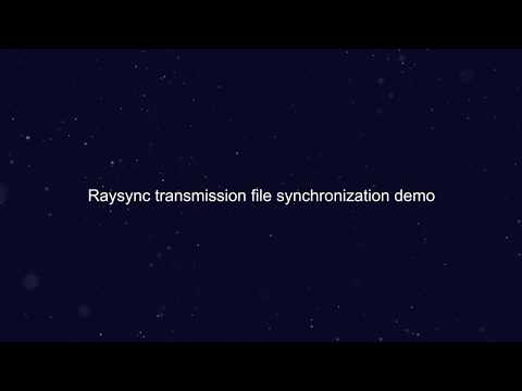 How to sync files/folders in real-time with Raysync Transmission?