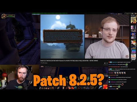 Asmongold's reaction to Bellular's 8.2.5 patch REVEALED!