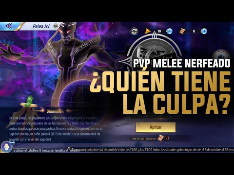 PvP Melee nerfed... Let's find the culprit... SSKOTZ