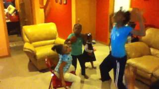 Kids Dancing to Countdown