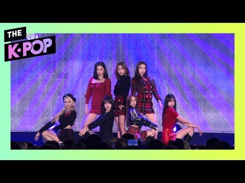 CLC, BLACK DRESS [SMUF K-POP, Fancam, 191006] 60P