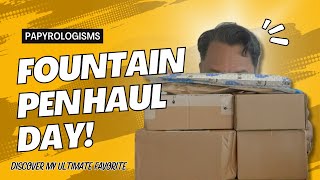 Fountain Pen Haul Day: Discover My Ultimate Favorite!