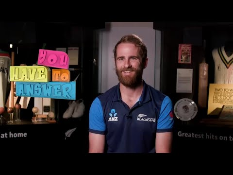 New Zealand cricketer Kane Williamson in You Have to Answer