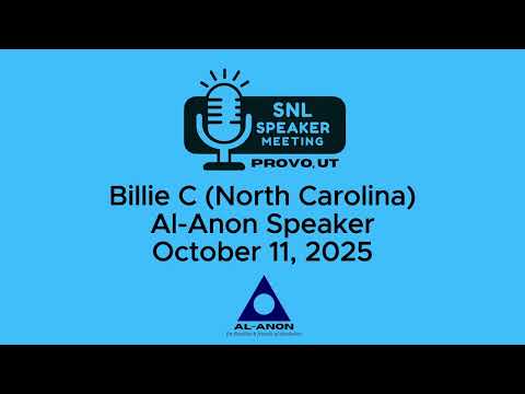 Billie C (North Carolina) - Al-Anon Speaker - 10-11-25