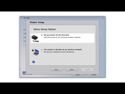 Connecting Your Printer to a Wireless Network Using the Buttons on the Printer