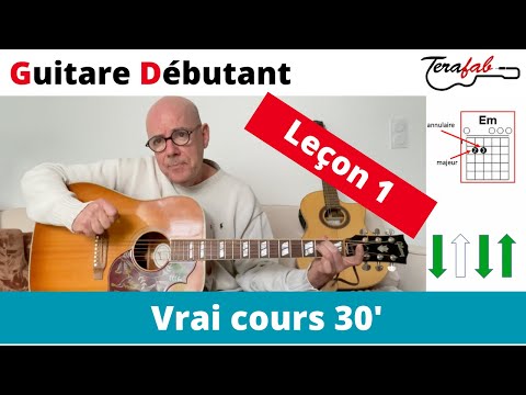 Cours guitare débutant 1[Tuto facile Terafab]