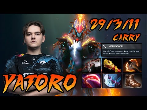 Yatoro Phantom Assassin Carry | Beyond Godlike 29 Kills vs. Pure & Fishman - Dota 2 Gameplay