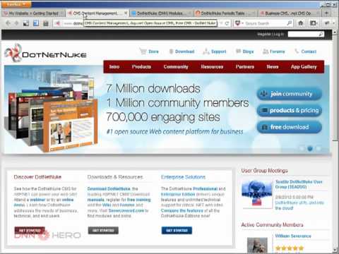 What is DotNetNuke? - Video #300