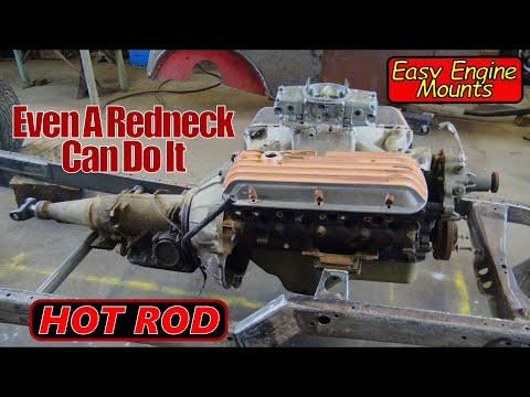 Custom Hot Rod Engine And Trans Mounts Done The Easy Way
