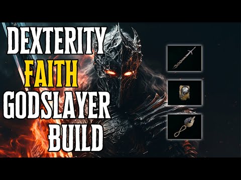 Blackflame is STILL OP Best NEW Elden Ring Dexterity Faith Godslayer Build