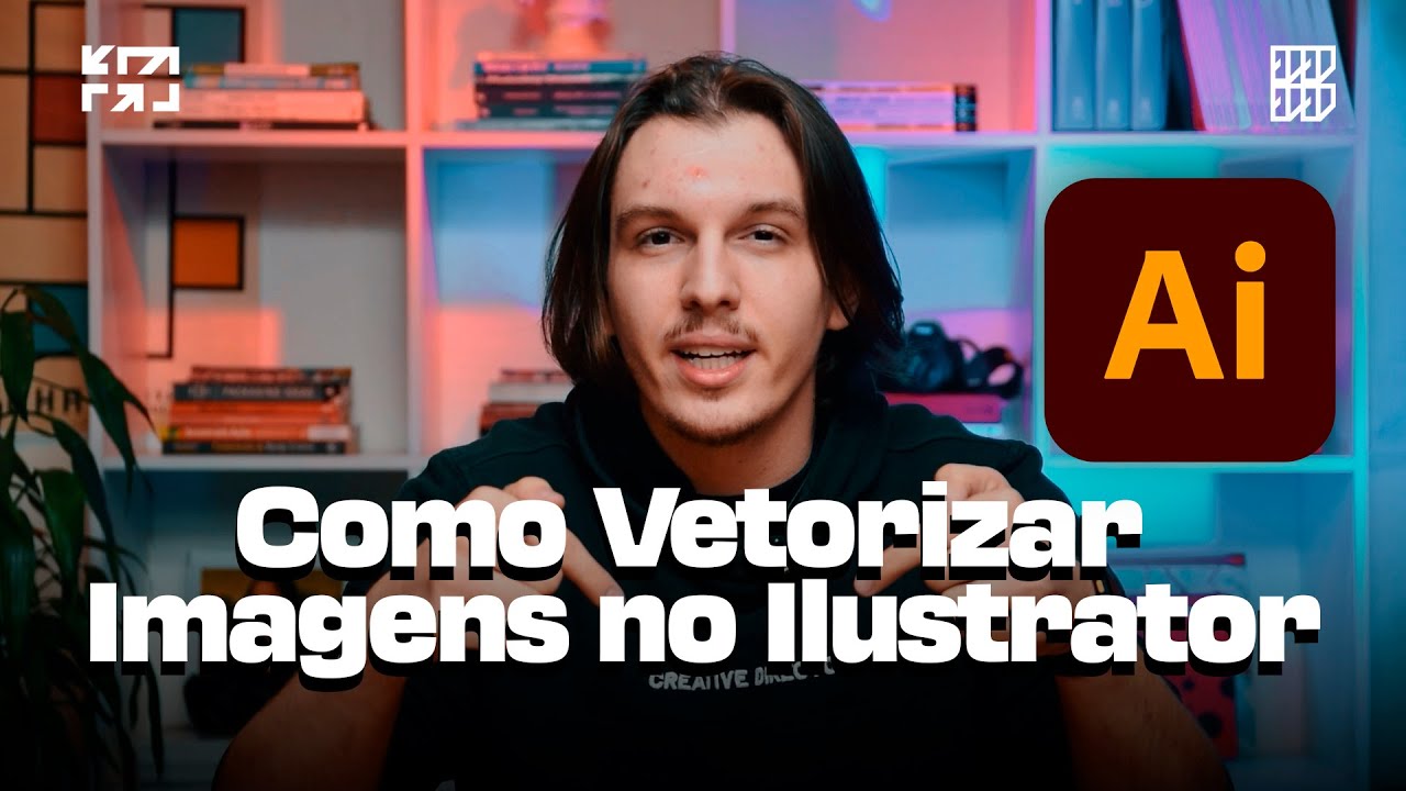 Como VETORIZAR uma IMAGEM no Illustrator
