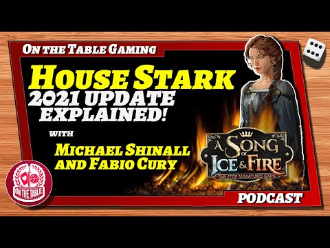 ASOIAF TMG Visions in the Flames 2021 Part  13: House Stark Updates Revealed!