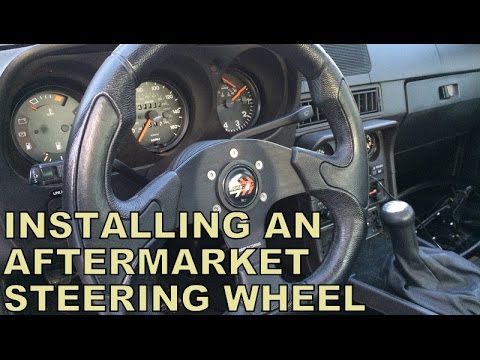 Porsche 944 - Installing an Aftermarket Steering Wheel